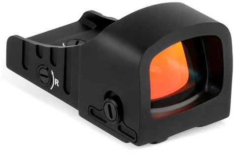 ToopMount 21x16mm Reflexvisier, unteres 1/3 Co-Witness Rotpunktvisier, Schütteln zum Aufwachen, stoßfeste, wasserdichte IPX7 Zielfernrohr Optik mit Mehrfachbeschichtung für GL-MOS-Footprint