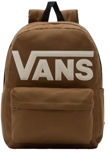 Vans Old Skool Drop V Backpack, Mochila Unisex Adulto, Cacao Vintage, M