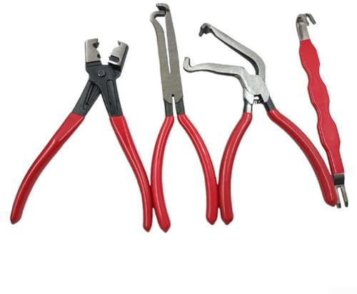 Set di pinze professionali per elettricisti, realizzate per prestazioni affidabili in varie applicazioni (4 pezzi)