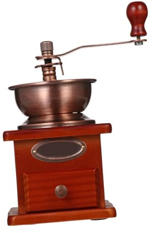 ASAKKURA Molinillo de Café Manual Muelas Cerámicas, Rectificadora Manual Portátil, Diseño Compacto para Uso en Cocina, Oficina y Viajes, 1 Unidad, Molinillo de Mano para Granos y Frijoles