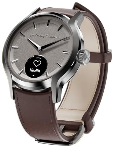 Pininfarina PURA Hybrid Smartwatch – Orologio analogico di lusso con monitoraggio fitness, monitoraggio della frequenza cardiaca e del sonno, Activity Tracker, durata della batteria(Bronzo Ash)