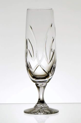 ZAW Set 6 Sektgläser aus Kristall Kristallgläser Champagner Prosecco Bleikristall