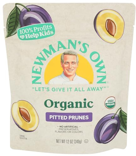 NEWMANS OWN Organic Dried Prunes, 12 OZ