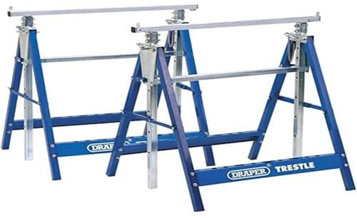 Draper 54053 Pair of Telescopic Saw Horses or Builders Trestles