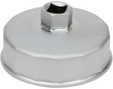 Prestandaverktyg W54077-14 flöjter 75,6 mm kraftig lockstil oljefilternyckel