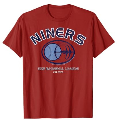 Star Trek DS9 Niners Baseball League Logo Graphic T-Shirt T-Shirt