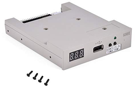 SFRM72-FU-DL Emulador de disquetera USB, emulador USB para órgano eléctrico Yamaha Korg Roland 720KB, con memoria flash incorporada 720KB, formato FAT12, admite archivo de imagen de 100 discos