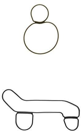 AJUSA 77064000 Dichtungssatz Ölkühler Kompatibel mit OPEL Corsa D Schrägheck S07