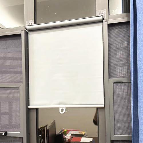 Estores Parasol con Sistema de Muelles,Retráctil Cortinas Enrollable para El Hogar,Estor Enrollable Opaca Sin Taladrar,Persiana Enrollable Opaco,para Ventanas,Ancho X Alto (40cm x 200cm)