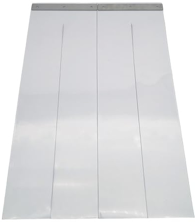 Zettl GmbH Cortina de Lamas para Animales pequeños, AnxAl 40x40 cm, Tiras de PVC para perreras, gateras, establos, Aberturas en el cobertizo del jardín, en el Taller