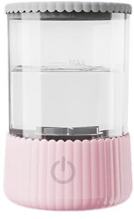 Derwrtup Machine de nettoyage de pinceaux cosmétiques, nettoyeur de pinceaux de maquillage électrique | Nettoyeur de brosse électrique rapide | Machine rapide et efficace pour un nettoyage en