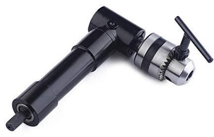 Uonlytech Porte-foret Pour Perceuse Électrique À Angle Droit Adaptateur De Fixation Pour Perceuse Dangle Prise Pour Perceuses Sans Fil
