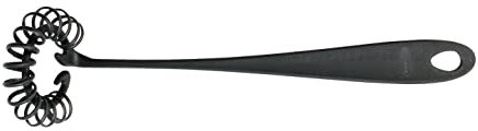 Fiskars Frusta a Spirale, Lunghezza: 27 cm, Ø 7 cm, Essential, Plastica, Nero, 1079061