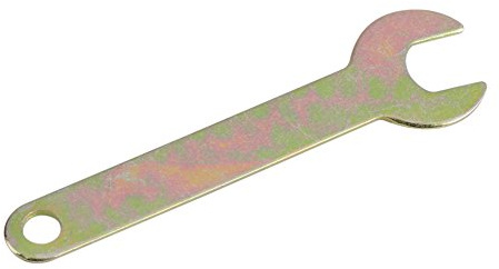 Zerodis Dadi Interni Ed Esterni di Bloccaggio della Flangia della Smerigliatrice Angolare Elettrica con Set di Chiavi Inglesi, Utensile per Smerigliatrice a Disco con Impugnatura da 10 Mm (Set di