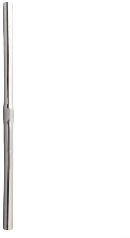 Fahrradlenker, 25,4 x 520 mm, ultraleichte Aluminiumlegierung, silberfarbene gerade Stangen für Falträder, horizontaler kleiner gerader Lenker für Rennräder