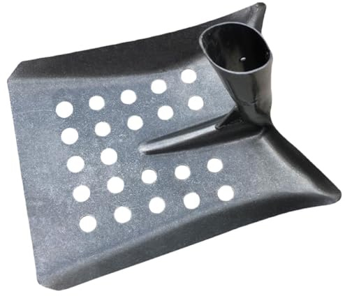 Toyvian Pala de Limpieza Plana para Estiércol de Gallinas y Vacas, Herramienta Multiusos para Granjas y Jardines