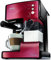 Cafetera para espresso, cappuccino y latte Breville PrimaLatte | Bomba italiana con 15 bar | Adecuado para café molido y monodosis | Depósito para tratamiento de leche integrado | Metálico/Rojo