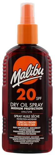 Malibu Dry Oil Spray with SPF20 200 ml