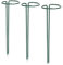 COM-FOUR® 3X macetero - macetero perenne para Flores (Altura: 35 cm) - macetero como Soporte de Flores, zarcillos, Soporte para Rosas, Plantas perennes, Anillo perenne Redondo para el jardín, balcón