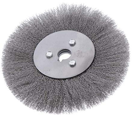1 brosse de meulage en acier inoxydable pour perceuse rotative (150 x 16 mm (0,15 mm de diamètre)