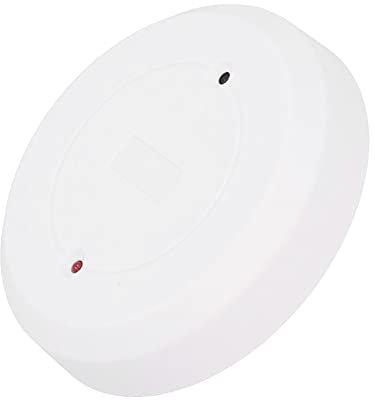 Kafuty-1 Glass Break Detector, Wired Tamper Alarm Ceiling/Wall Mount, Compatible with Virtually Any Window