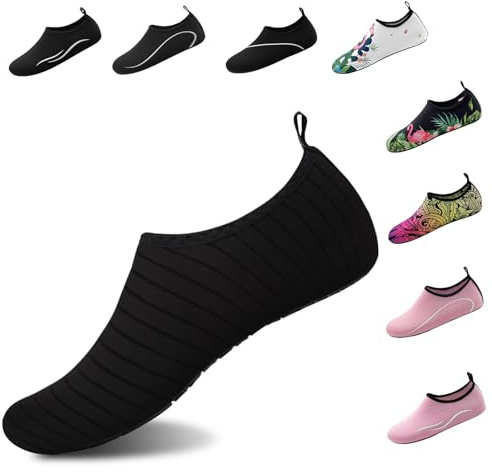 North Bund Scarpe da Immersione Uomo Donna Acqua Scoglio Scarpette Antiscivolo Asciugatura Rapida Aqua Barefoot Acquatico Acquatici Traspirante Shoes Unisex Spiaggia Bagno Yoga Surf Mare Sport