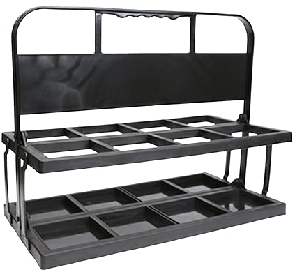 rockible 8 Stück Fußball Flaschenhalter Collapsible Rack Getränkehalter Faltbarer Flaschenkorb PP Material Vielseitige Nutzung für Reisen Sportgruppen