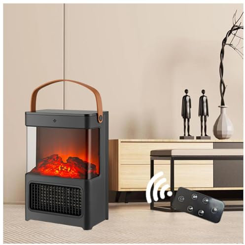 Caminetto Elettrico Da Terra Tre Secondi Di Calore Rapido, Tre Livelli Di Regolazione, Camino Stufa, Fiamma Dinamica 3d Con Telecomando Stufa Elettrica Effetto Camino Basso Consumo
