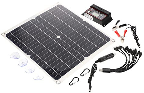 BESTonZON 1 Juego Paneles solares Panel Solar Impermeable Panel de energia Solar carregador Cargador de batería Cargador Solar 25w Equipo Cargador Solar Exterior Placa de Carga