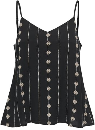 ONLY Dam, Onlviana Singlet Ptm, svart, M