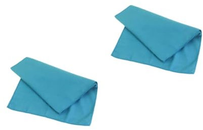 FRCOLOR 2stücke Portable Mikrofaser Sporthandtuch Schnelltrocknend Leicht Und Kompakt Für Gym Reisen Und Strand Peacock