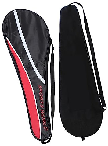 GAROZATION 2stücke Schlägertasche Für Badminton Schläger Tragbare Sporttasche Aus Oxford-Stoff Robust Und Langlebig Für Täglichen Gebrauch Und Außenbereich