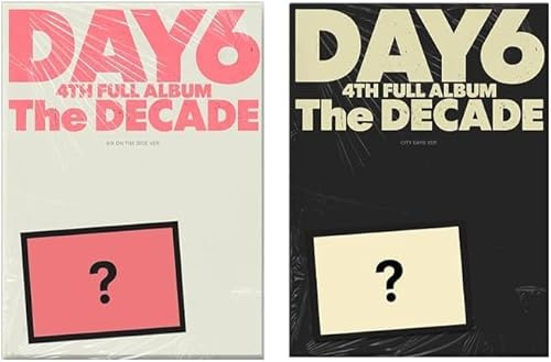 D'AY6 – [THE DECADE] 4° album completo CD+Libro+3 Card+Foto+Biglietto+Poster+POB+Regalo (sei sul dado.ver)