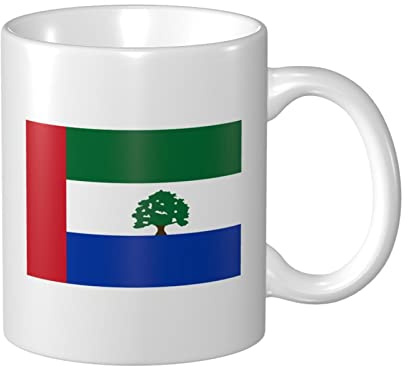Tazza Da Caffè Flag Of Hadhramaut Latte Mug Con Manico Personalizzato Tazza Divertente, Per The, Compleanno, Bambini, 330ml