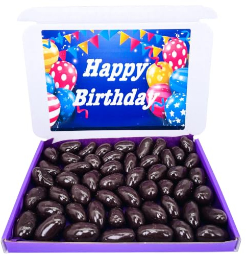 Dark Chocolate Brazil Nuts Gift Box Birthday Hamper 450g Chocolate Brazils
