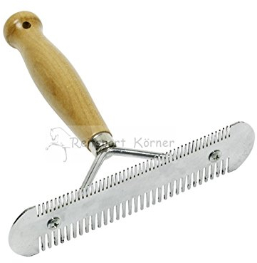 Busse Striegel DOPPEL, Farbe:Metall, Groesse:Standard