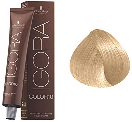Igora Color10 Coloración Permanente en Crema para el Cabello 9-0 - 60 ml.