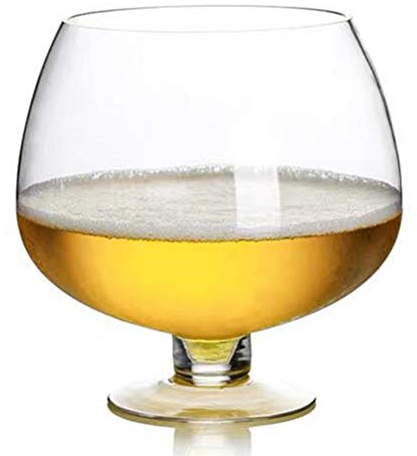 GAOGAO 2000ml To 12000ml Super Big Crystal Glass Brandy Glasses Drink Snifters Bar Wine Surprised Drinkware (2000ML)