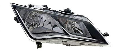 Scheinwerfer rechts schwarz mit Motor kompatibel mit SEAT LEON 11/2012 bis 12/2016