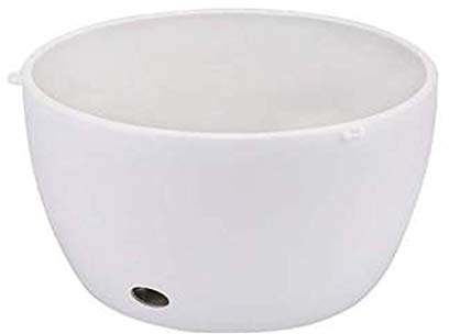 JJJ GCX- Cesta Colgante Colgar de la Pared Tiesto decoración de la Pared Cesta Colgante Cesta de la Flor Colgante de Pared de Tiesto Exquisito (Color : White, Size : 24 * 13.4cm)