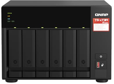 QNAP TS-673A NAS Tower Ethernet/LAN Anthracite V1500B