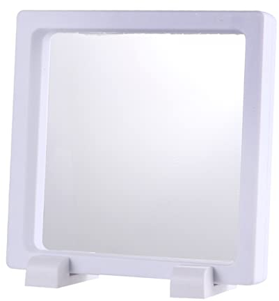 Transparente Schmuckvitrine mit Schwimmendem Halter, 4 Stück, Pe Kunststoff