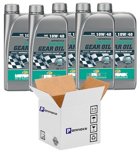 Kit de révision d'huile pour boîte de vitesses RACING GEAR OIL 10W/40-1L (5 litres)