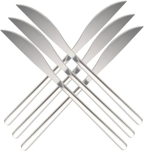 WATIIFUFU 6pezzi Inossidabile Per Burro e Marmellata Utensili Da Tavola Ergonomici Per Per Casa e Ristoranti