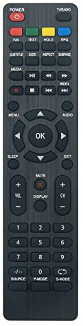Télécommande remplacée Convient pour Polaroid TV 19R4PR003 32R4PR003 | 32R4PR004 TDL22F4PR001 TDL32R4PR001 TDL40F4PR001 TDL40R4PR001 TQL4054PR001 32R4PR005 BQL32R4
