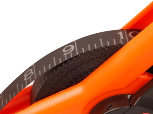 Mètre ruban en acier inoxydable de 15 m pour réservoir de carburant marin avec ligne de plomberie en laiton conçu pour les inspections d'usines et les vérifications d'entrepôt de raffinerie