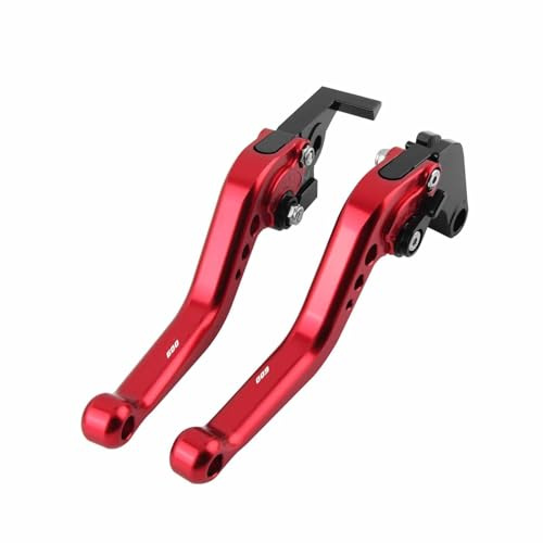 Palancas de Embrague Manetas De Freno para Motocicletas, Accesorios para Manillar para Honda CBR600RR 2007-2021 2020 2019 2018 2017 2016 2015 2014 CBR 600RR CBR600 RR(Rosso)