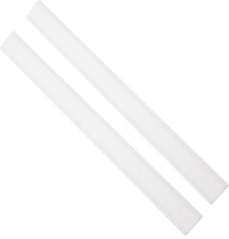 MAGICLULU Replacement Window Squeegee Rubber Strips with Anti-aging Feature 2pcs Made of Silicone Material Flexible and Convenient Operation for Glass and Surface Cleaning