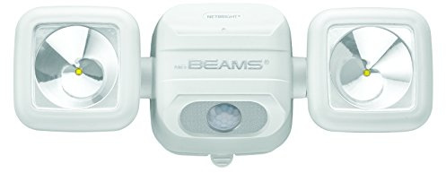 MrBeams batteriebetriebener LED Strahler MBN3000 weiß mit Bewegungssensor und koppelbar