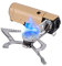 Tentock Réchaud à Gaz de Camping Portable 2670 W Pliable avec Allumage Piezo et Pochette de Transport pour la Cuisine en Plein Air Randonnée Pique-nique Trekking (kaki)